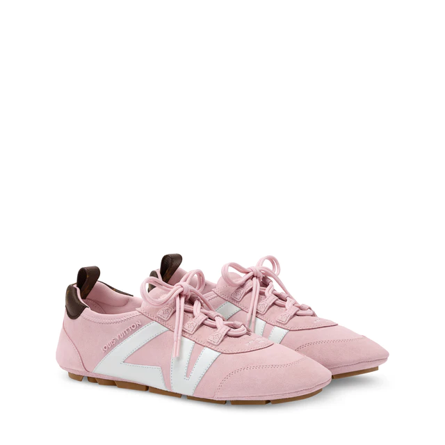 ルイ・ヴィトン:LV スニーカリーナ スエードカーフレザー