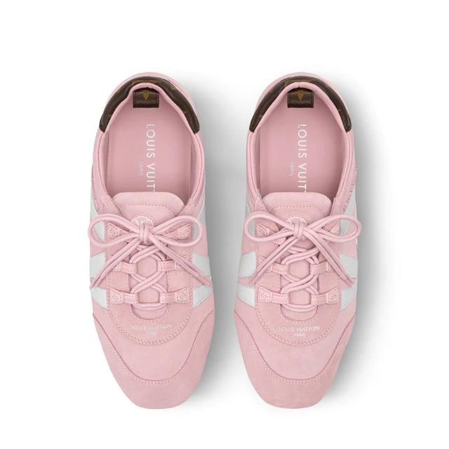 ルイ・ヴィトン:LV スニーカリーナ スエードカーフレザー