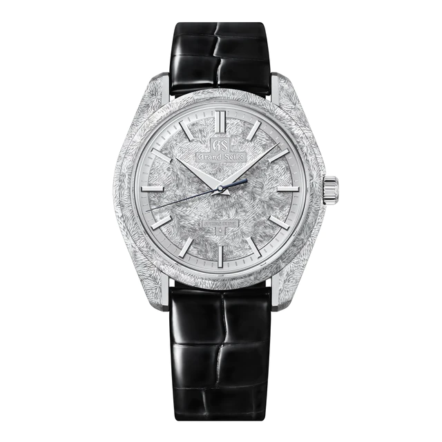 グランドセイコー Masterpiece Collection 手巻スプリングドライブ 彫金 限定モデル SBGZ011