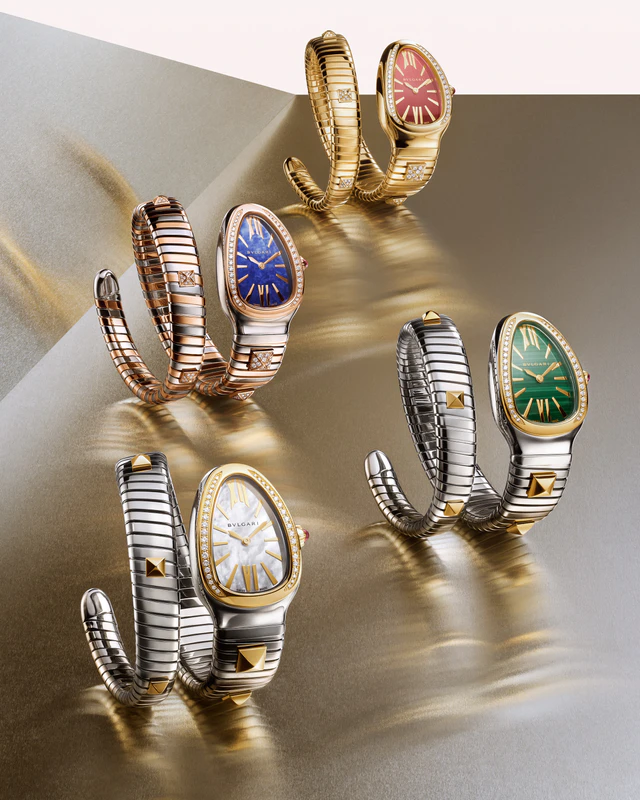 時を刻む彫刻、ブルガリ、セルペンティ、トゥボガス、スタッズが魅せる革新的な二面性