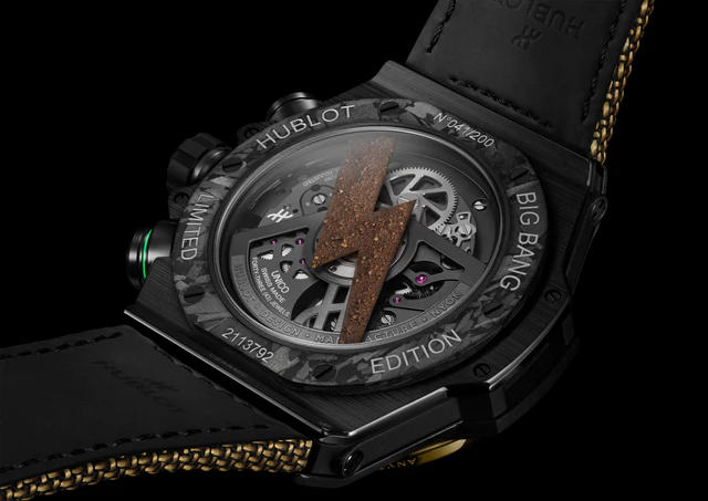 ウブロからウサイン・ボルトとの友情を称える「ビッグ・バン リローデッド ウサイン・ボルト」が登場