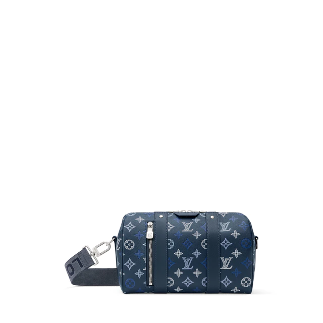 ルイ・ヴィトン ：シティ·キーポル モノグラム·シャドウ カーフレザー