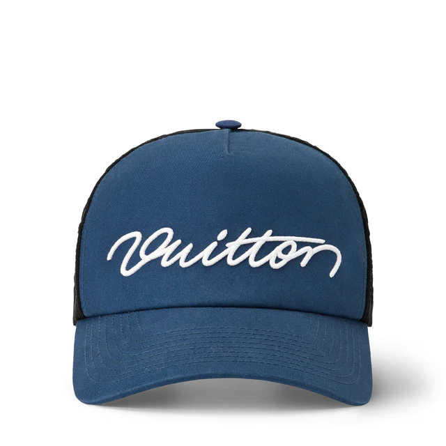 ルイ・ヴィトン ：キャップ·シグネチャー メッシュ コットン 100%