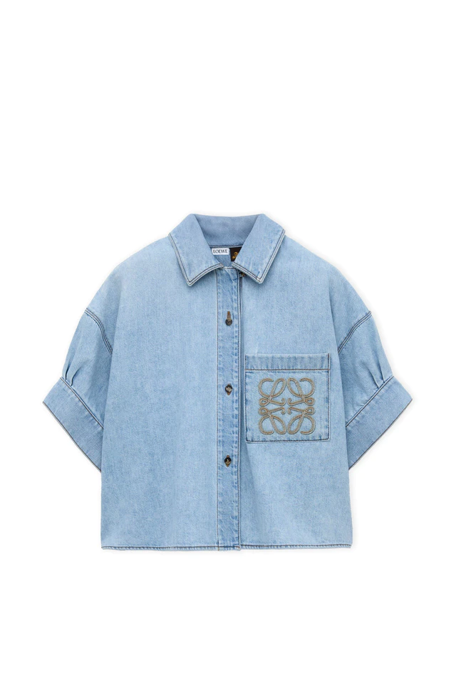 ロエベ「パウラズイビザ 2026」ショートスリーブ シャツ　