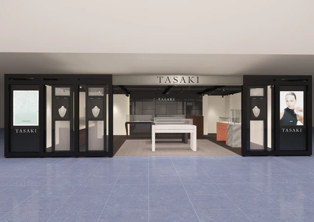 世界が注目するTASAKIが羽田空港第3ターミナルに出現、アイコンジュエリーと共に歩む旅の始まり