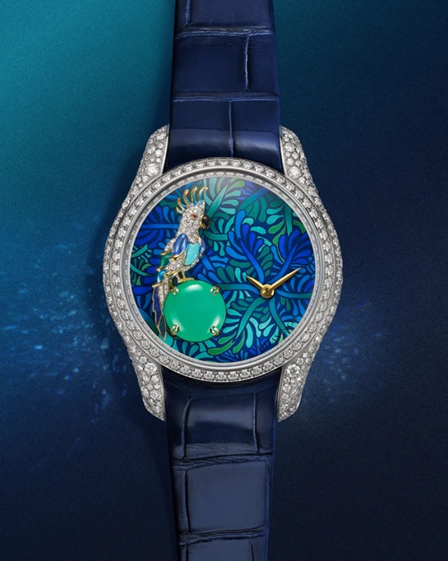 ティファニーが放つ楽園の輝き、最新作パラダイス バード パロット ウォッチが語る芸術の真髄