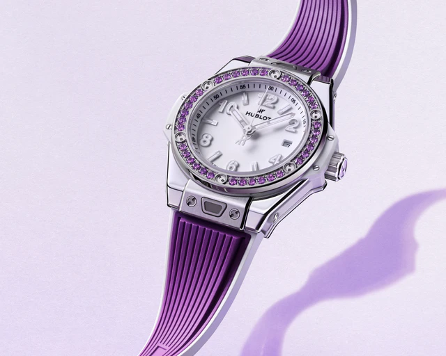 ウブロがビッグ・バン ジョイフル スチール パープルを発表、アメジストが輝く最新のタイムピース