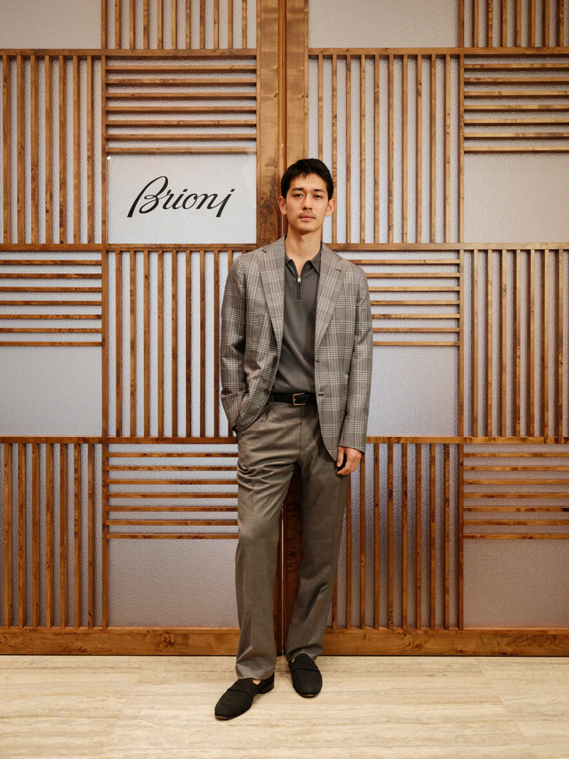 ブリオーニの伝統と革新が交差する一夜、Soffioブレザーの魅力を伝える特別なレセプション