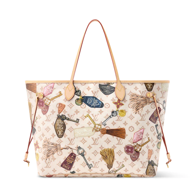 ルイ・ヴィトン：ネヴァーフル GM コーティッド·キャンバス