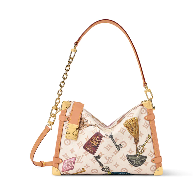 ルイ・ヴィトン：サイドトランク GM コーティッド·キャンバス