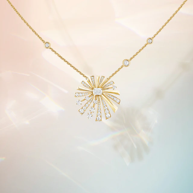 フレッド「ソレイユ ドール サンライズ」ネックレス Yellow Gold