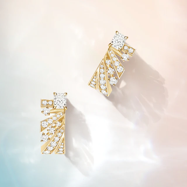 フレッド「ソレイユ ドール サンライズ」イヤリング Yellow Gold