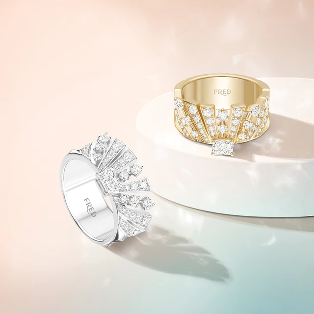 フレッド「ソレイユ ドール サンライズ」リング WG