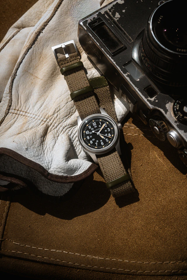 ミリタリーの真髄を纏うハミルトンの新作、伝説のFAPD 5101を現代に蘇らせた至高の36mm
