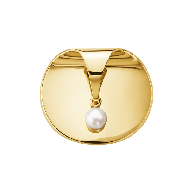 ジョージ ジェンセン「The Collector」BROOCH: NANNA DITZEL, 1963 18KYG PEARL 