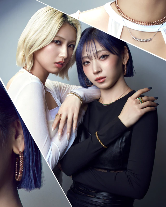 JISOO & MOMOKA (HANA) カルティエ、クラッシュ ドゥ カルティエが誘う自己発見