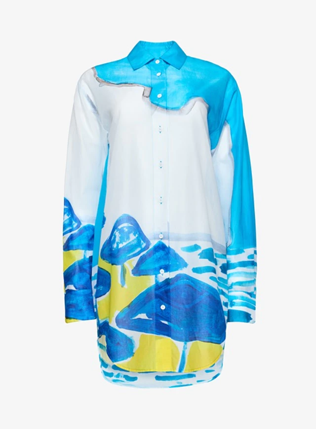 マイケル・コース クリスティーナ・ジンペル コラボレーション SHIRT DRESS 2色展開