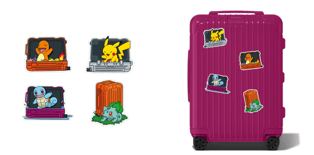リモワ Essentialコレクション リモワ & ポケモンステッカーセット