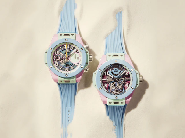 HUBLOT 「ビッグ・バン サマー マルチカラーセラミック」42mm, 44mm