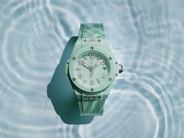 HUBLOT 「ビッグ・バン ミントグリーンセラミック」33mm