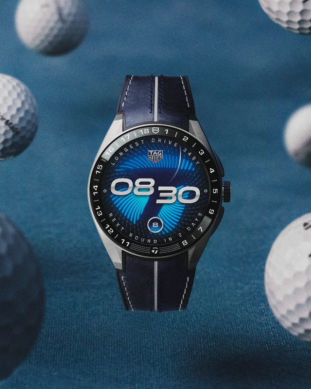 タグ・ホイヤーとテーラーメイドが協業、「TAG Heuer Connected Calibre E5 x TaylorMade Edition」発表