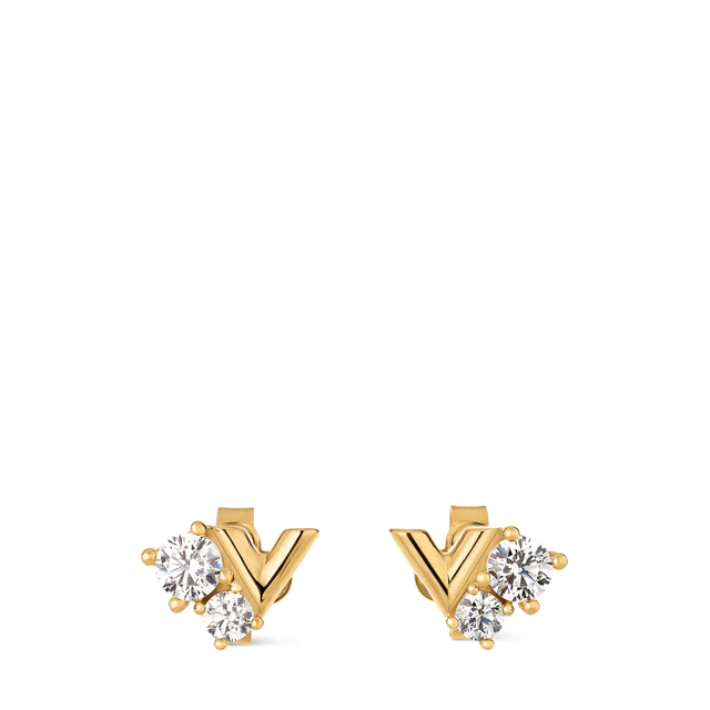 ルイ・ヴィトン:ピアス·エッセンシャル V ストラス PM ストラス