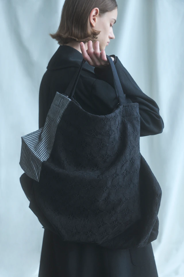 ヨウジヤマモト discord Yohji Yamamoto UNEVENESS TOTE