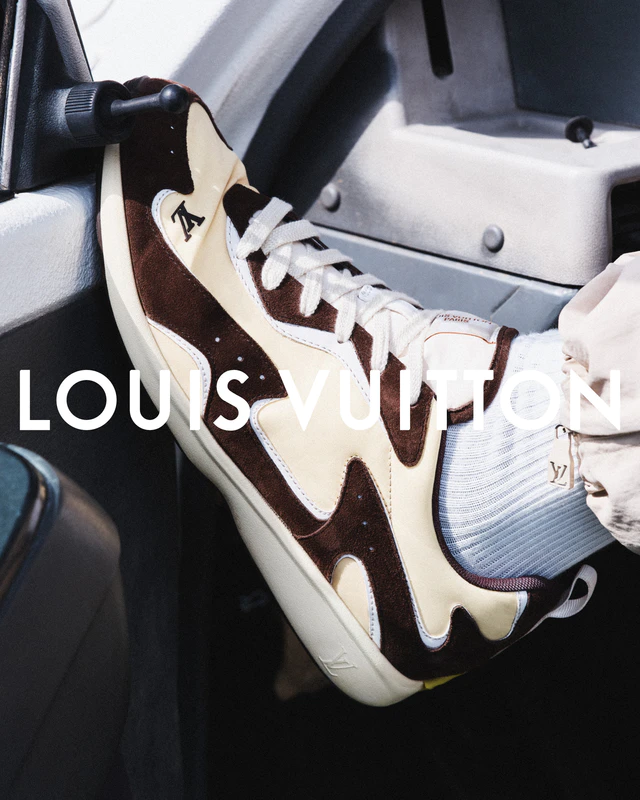 ルイ・ヴィトンから新世代のアイコン「LV ドロップ300」が誕生。ファレル・ウィリアムスが描く、驚異的な軽さとレトロフューチャーの調和
