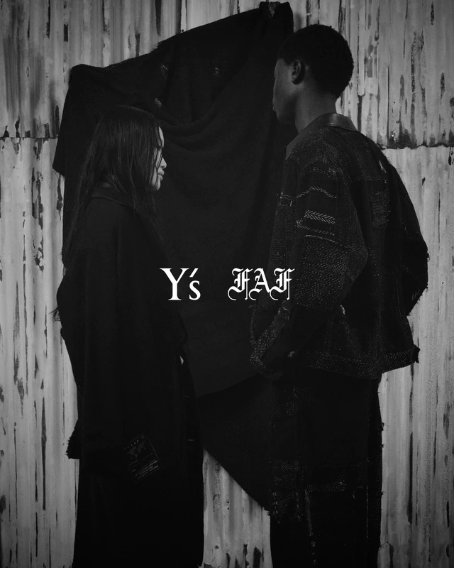 Y'sとFAFによる初のコラボコレクションが2026年8月7日に登場し、伝統的なカンタキルトを100年続く黒紋付の染技法で昇華したカプセルコレクションが解禁されます