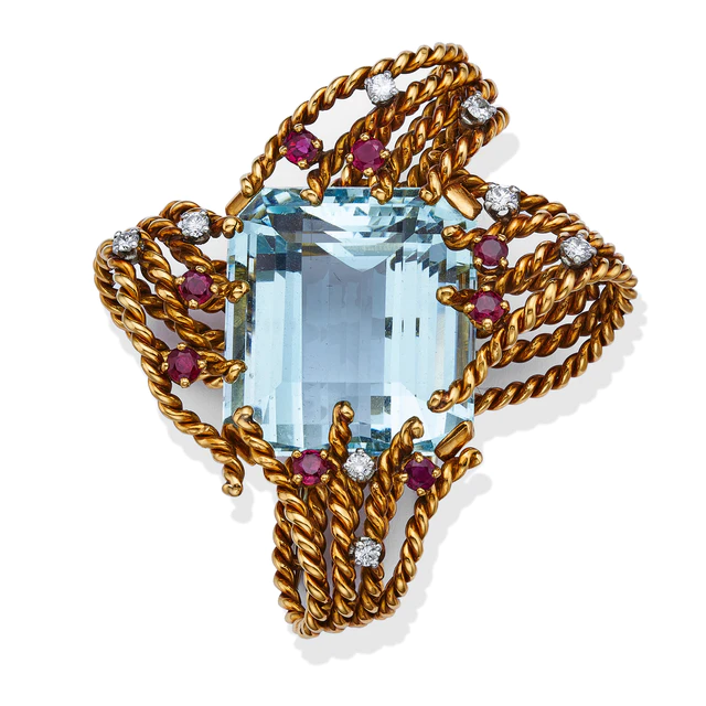 Brooch Jean Schlumberger 1950-1956@Tiffany archives