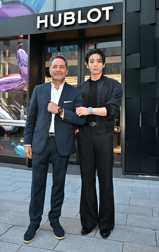 ジョングクがウブロ銀座ブティックへ、グローバル ブランドアンバサダー就任後初の日本訪問