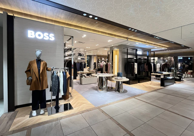 BOSSが大丸心斎橋店にコンバインショップを開設、バッグやフレグランスまで揃う新たなワードローブの拠点
