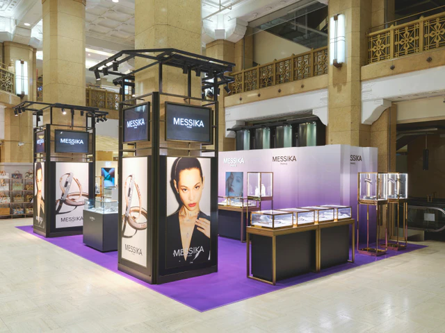 パリ発メシカが日本橋高島屋にオープン、長谷川京子の華やかな装いを彩るムーヴコレクション
