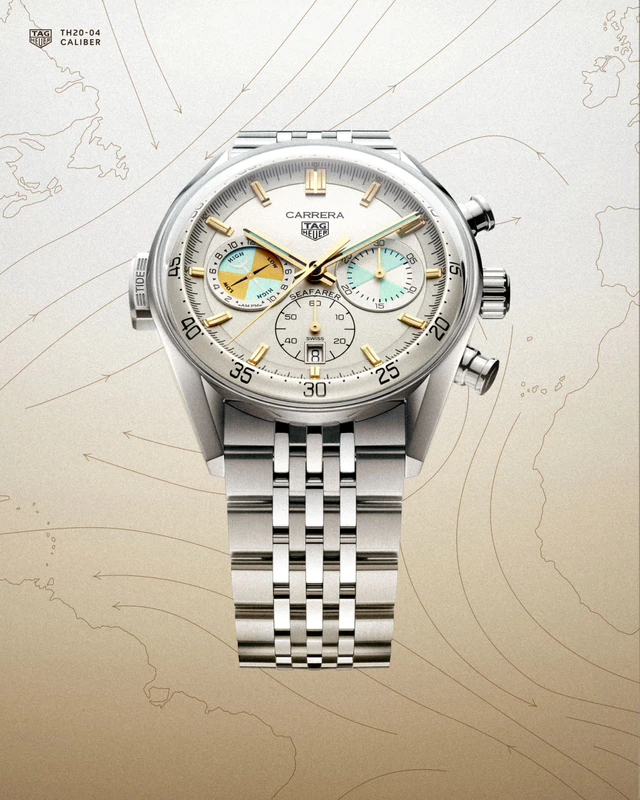 シーファーラーのヘリテージを受け継ぐタグ・ホイヤー、カレラ クロノグラフ シーファーラーと新ムーブメントTH20-04