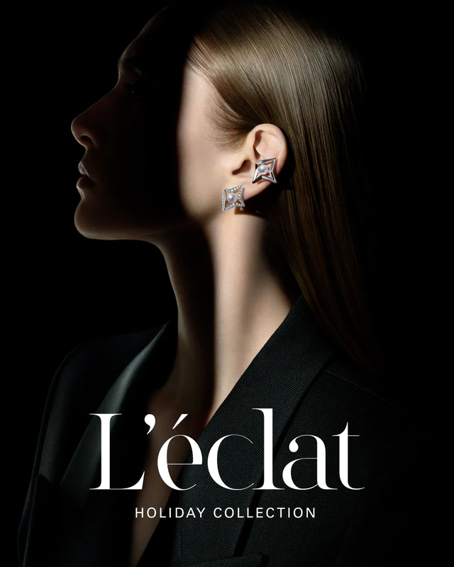 ミキモトの2026年ホリデー新作「L’éclat」、光の輝きをシャープに表現したジュエリー