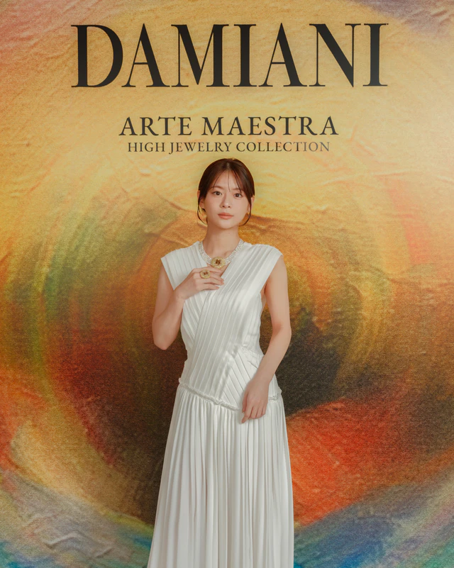 永瀬莉子 @ダミアーニ Arte Maestra ハイジュエリー コレクション日本発表イベント