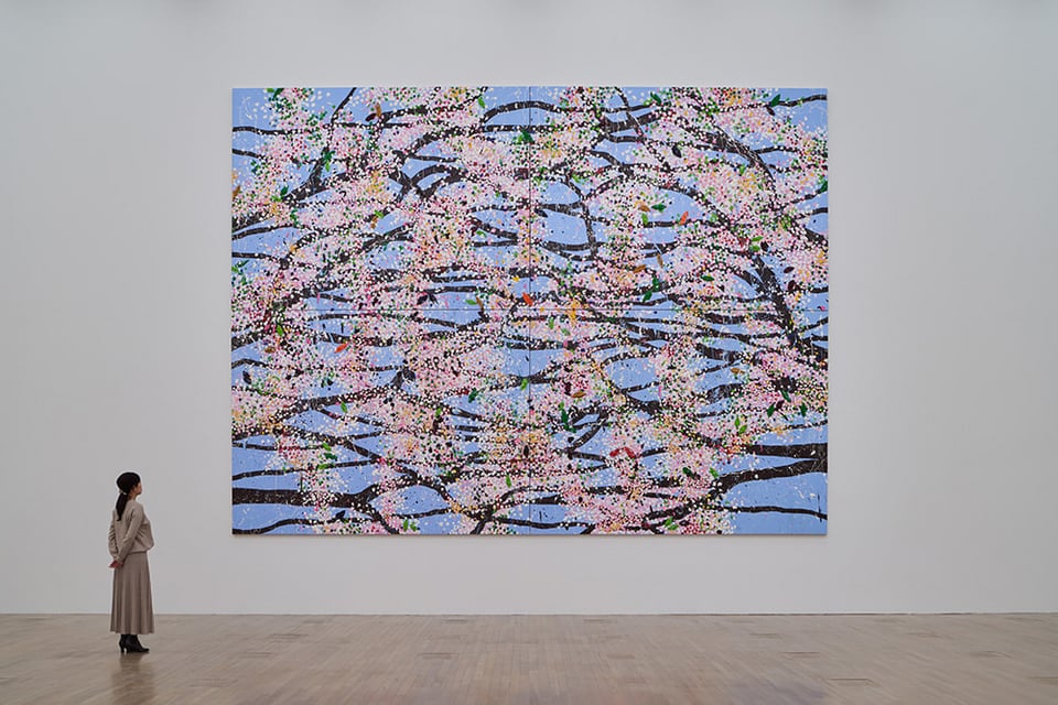 DAMIEN HIRST ダミアンハースト 桜 作品集 カルティエ財団 カルティエ 「#ダミアン・ハースト 桜」展、3/2より国立新美術館（東京
