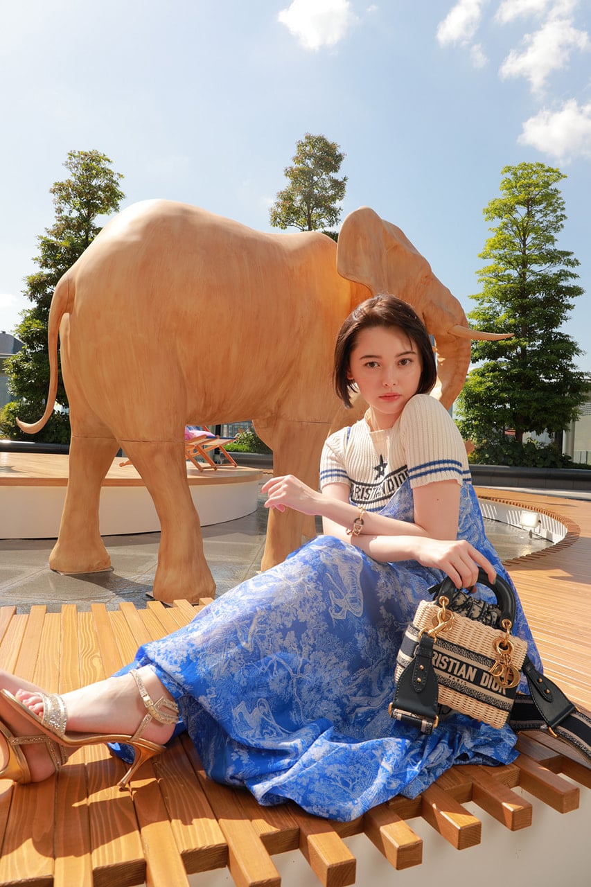 ディオール DIORIVIERA POP-UPがGINZA SIXの屋上庭園にオープン #玉城ティナ や#朝比奈彩 といった華やかな顔ぶれが来場 |  Brand JOY