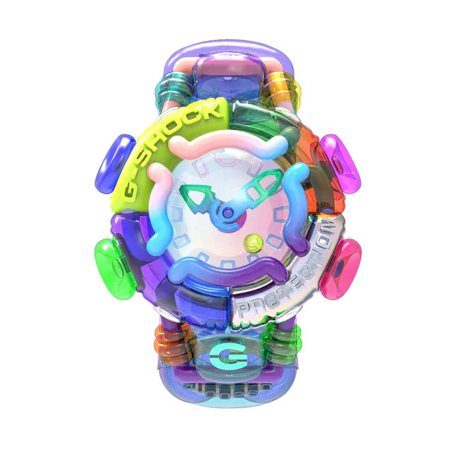 カシオ 未来の耐衝撃構造を追求するVIRTUAL G-SHOCK NFTを販売