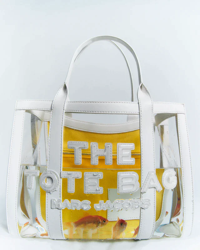 ★MARCJACOBS[マークジェイコブス] クリアバッグ ロゴ入り 黒 ★ クリアバッグ MARC JACOBS(マークジェイコブス) バッグ・カバン