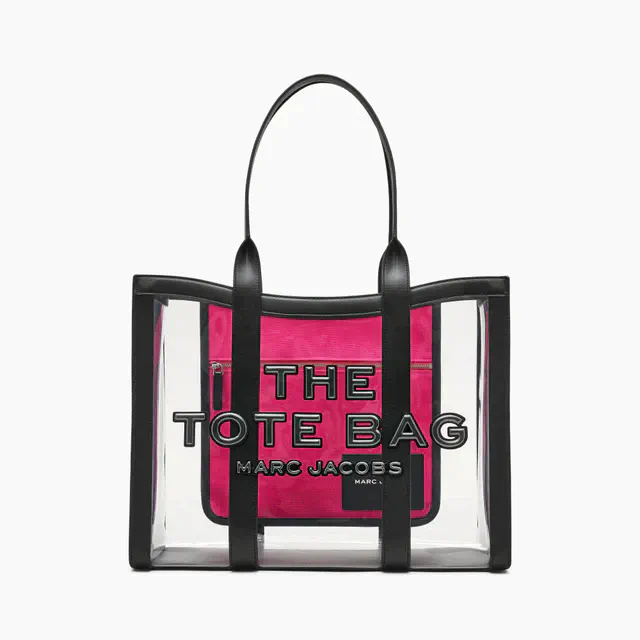 MARC JACOBS ザ クリア トート バッグ スモール マーク ジェイコブス 夏を彩る、涼しげなクリア素材の新作バッグ