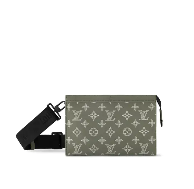 ルイ・ヴィトン オリーブグリーンのモノグラム・シャドウ レザーが新鮮