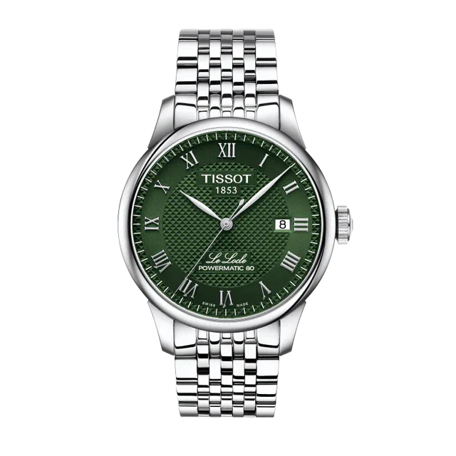 ティソ TISSOT ル・ロックル コレクションより創業の地への敬意を、ローズゴールドとグリーンダイアルで表現する新モデルが登場