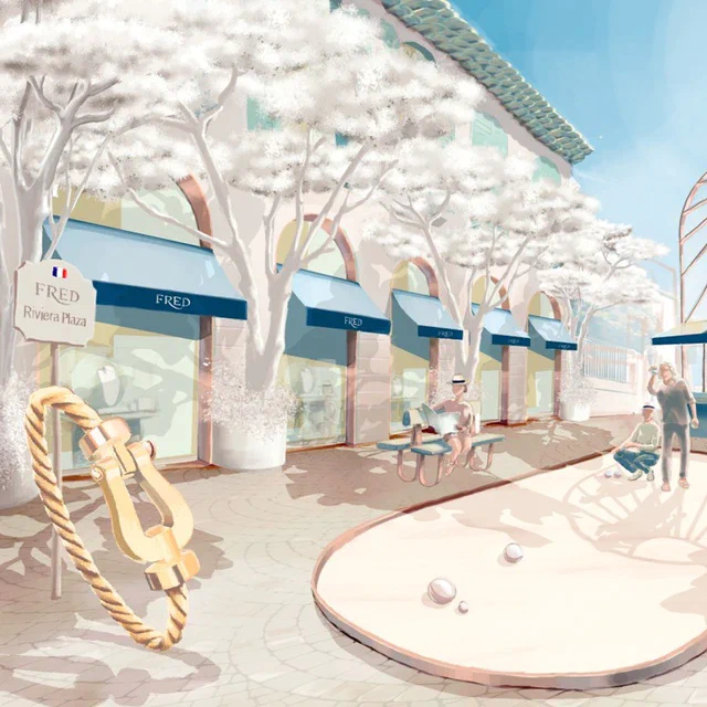 フレッド LVMHウォッチ・ジュエリージャパン、銀座三越に「FRED Riviera Plaza」オープン