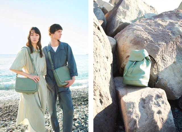 土屋鞄製造所 定番「トーンオイルヌメ」に数量限定色「アクアグリーン