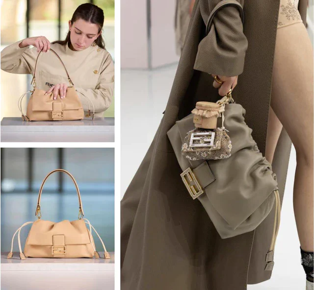 関送込 FENDI Mamma マンマ バゲット ナノ 関送込 FENDI FFモチーフ マンマ Mamma Baguette バゲット ナノ