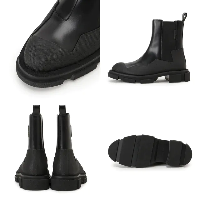 both paris ボースサイドゴアブーツサイズ43 ブラック