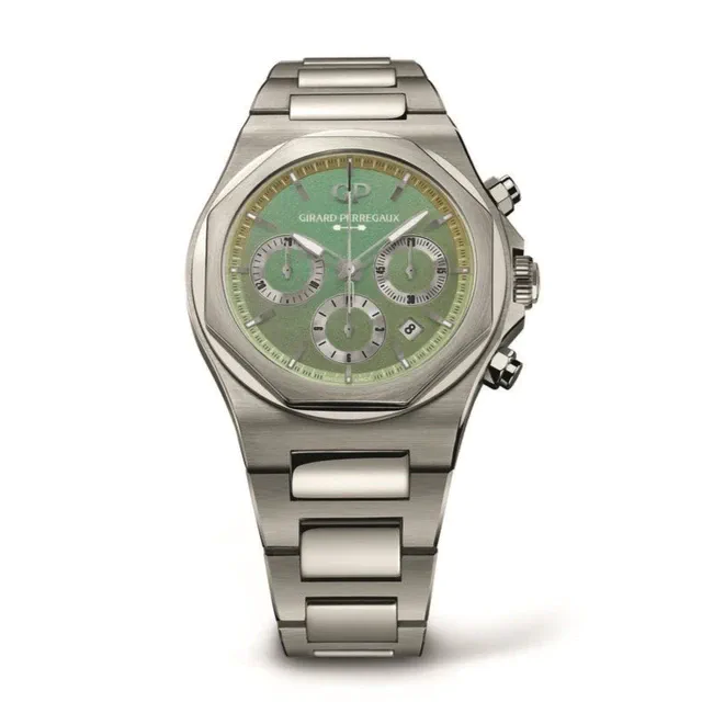 ジラール・ペルゴ 新作「ロレアート クロノグラフ アストンマーティンエディション」を発表