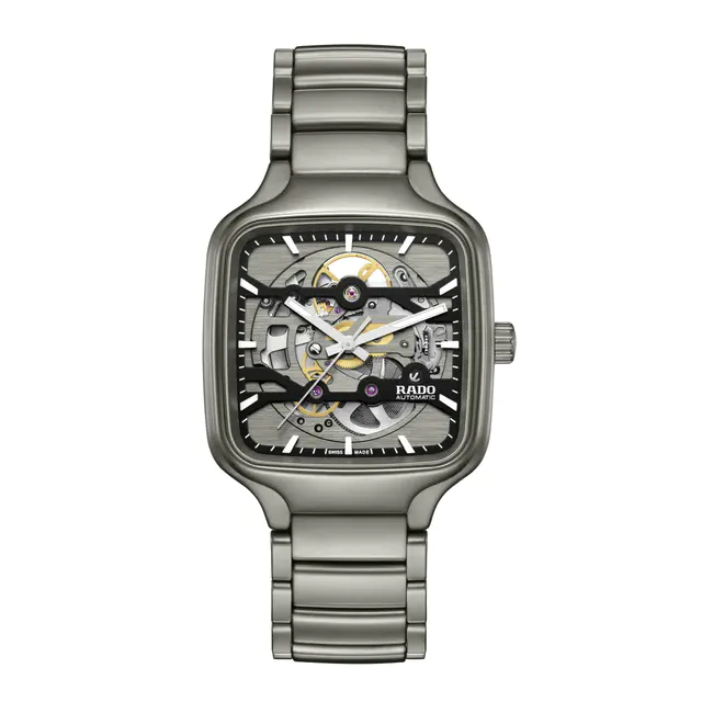 スウォッチ グループ ラドー の新作「トゥルー スクエア スケルトン」洗練された構造美が生み出す力強い存在感