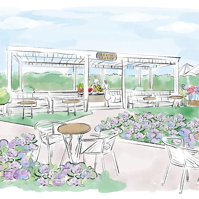 ラルフ ローレン が贈る、表参道の緑に包まれた体験型ポップアップ「The Hamptons Garden」